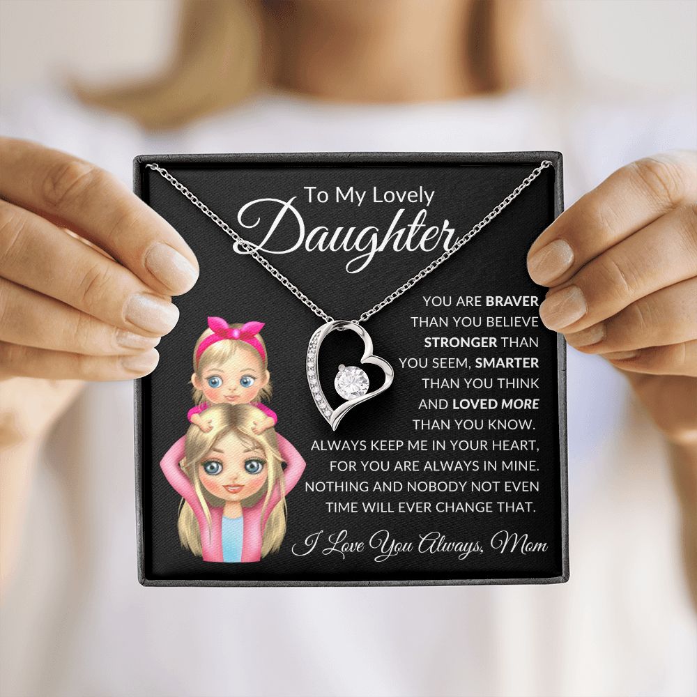 To My Daughter | Forever Love Necklace
