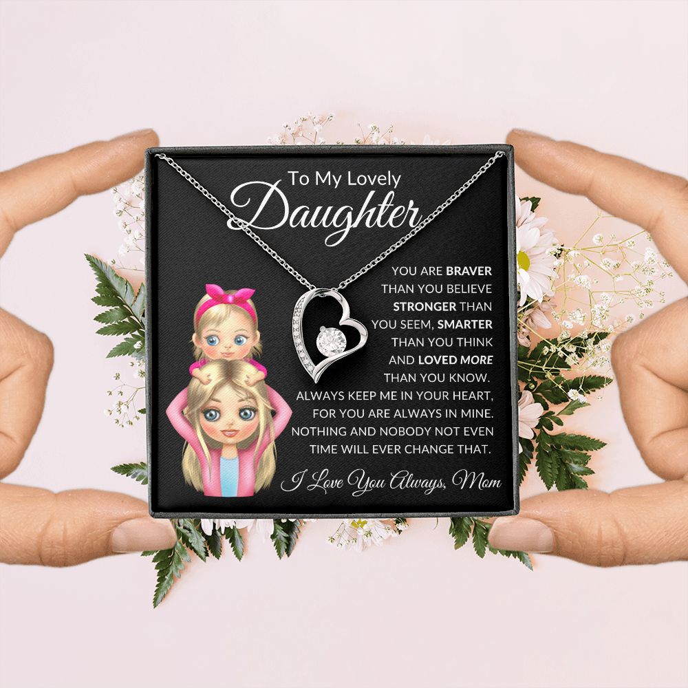 To My Daughter | Forever Love Necklace