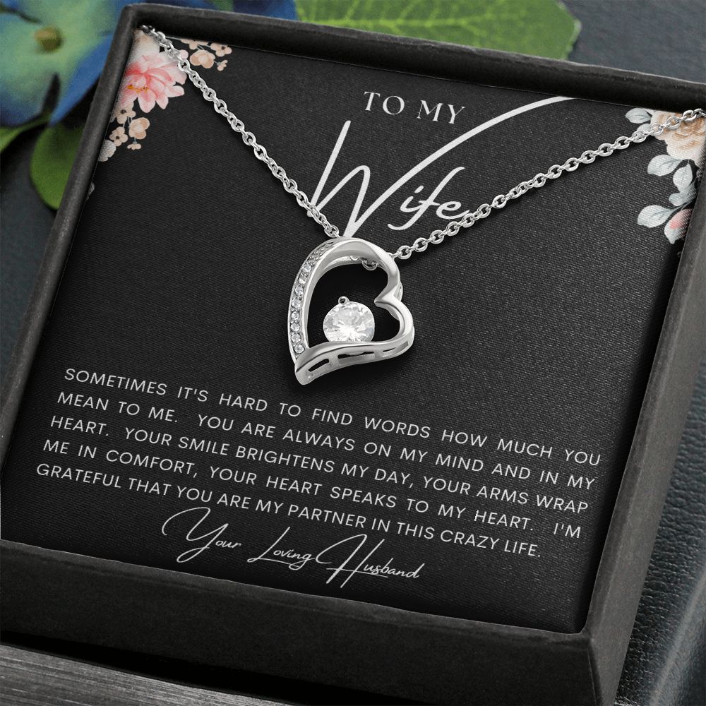 TO MY WIFE | Forever Love Necklace | PARTNER IN LIFE