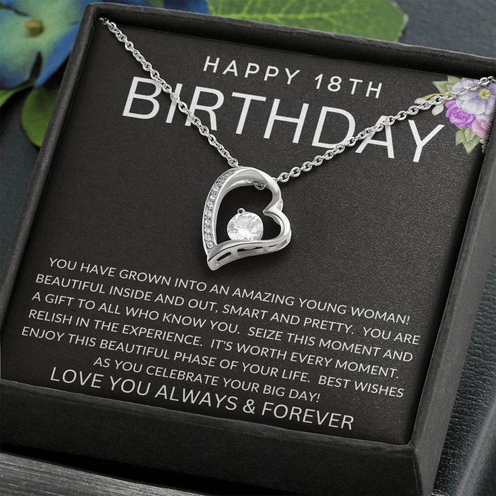Happy 18th Birthday | Forever Love Necklace