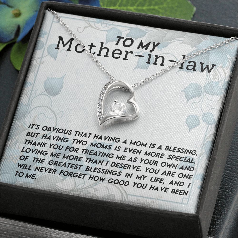 To My Mother-in-Law | Forever Love Necklace