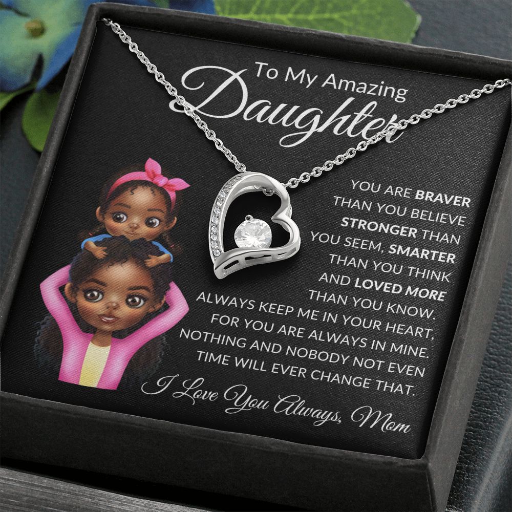 To My Amazing Daughter | Forever Love Necklace