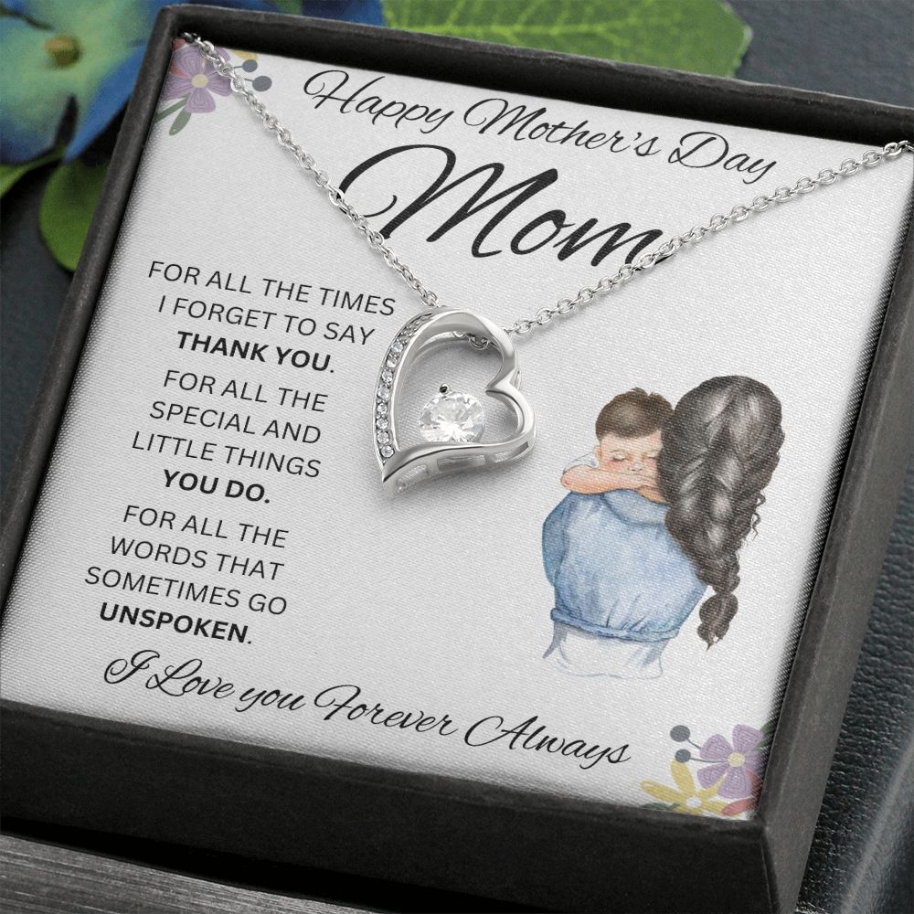 Happy Mother's Day Mom | Forever Love Necklace