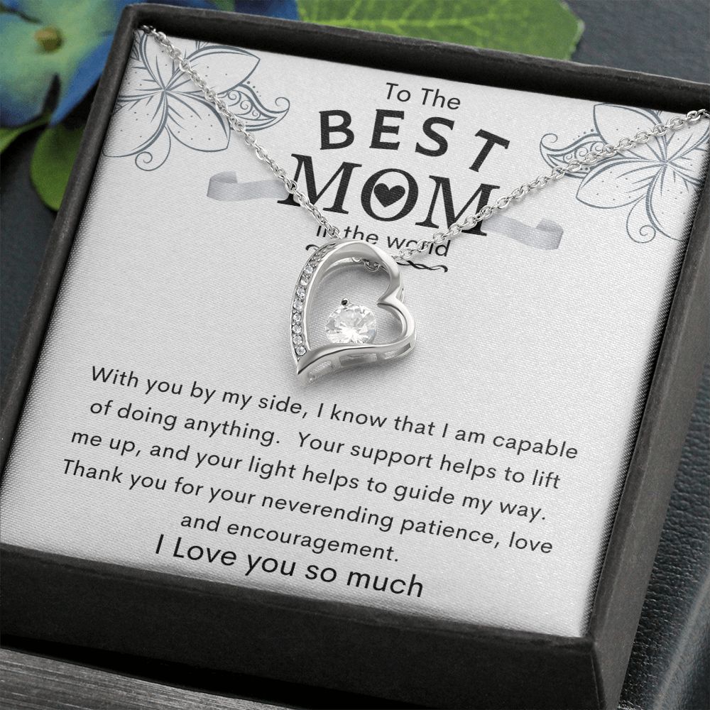 To the Best Mom in the World | Forever Love Necklace