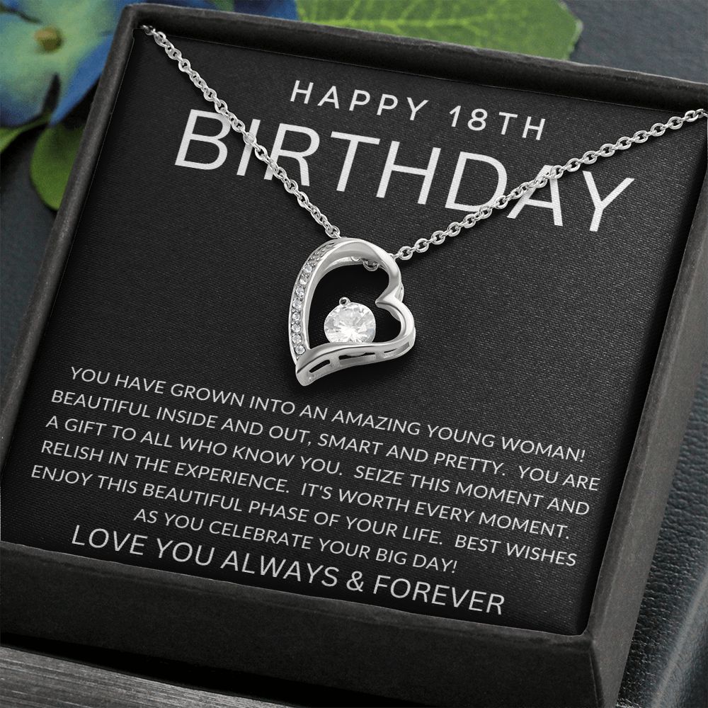 Happy 18th Birthday | Forever Love Necklace