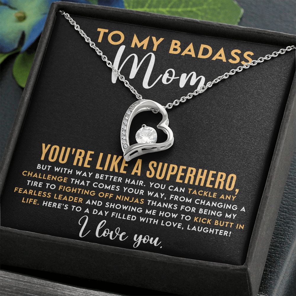 To My Badass Mom | Forever Love Necklace