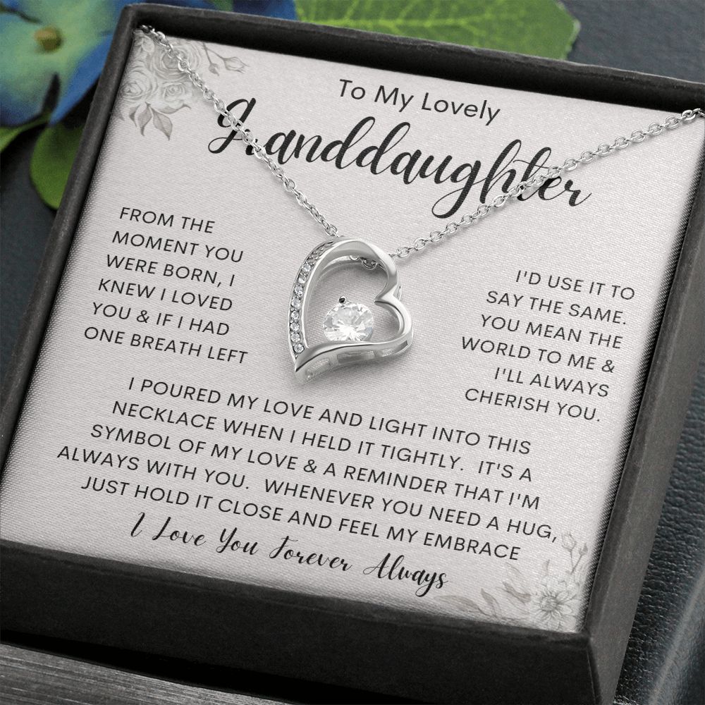 To My Granddaughter | Forever Love Necklace