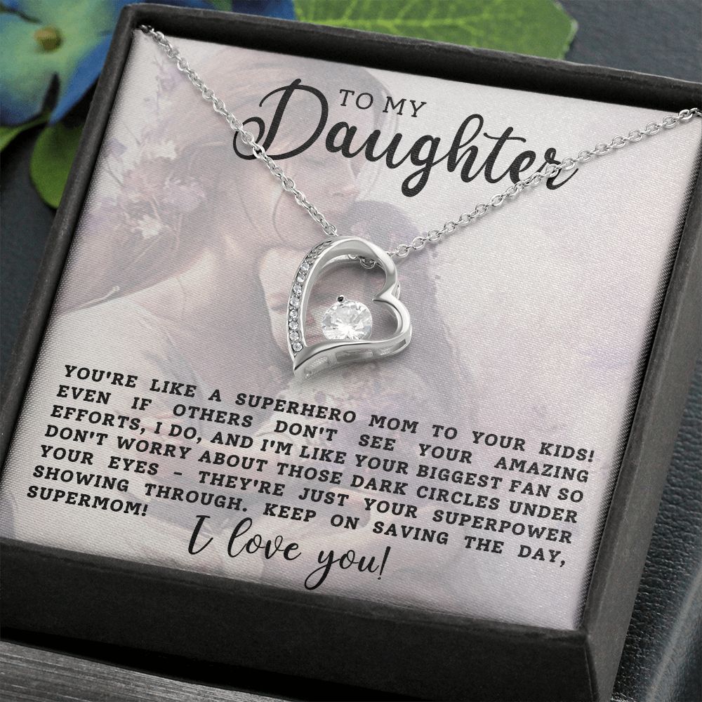 To My Daughter | Forever Love Necklace