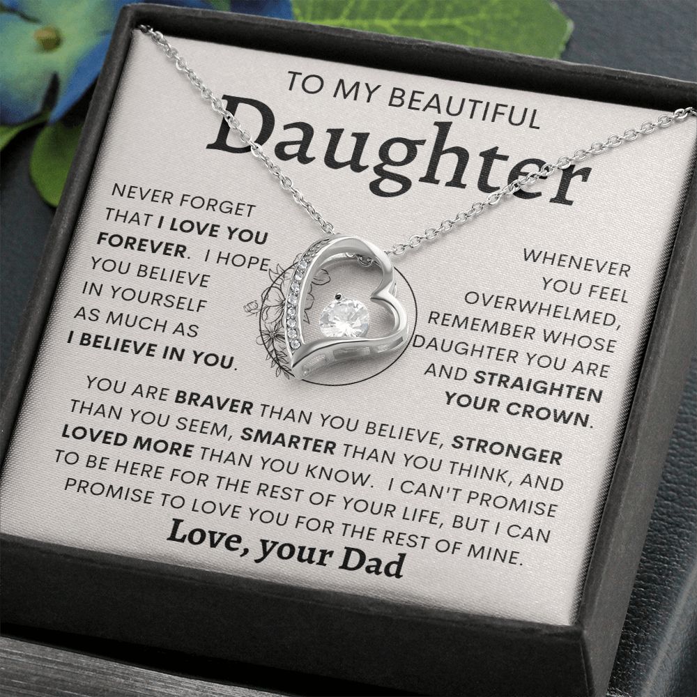 TO MY BEAUTIFUL DAUGHTER | Gift For Daughter, Birthday Gift, To My Daughter Gift, Daughter Birthday