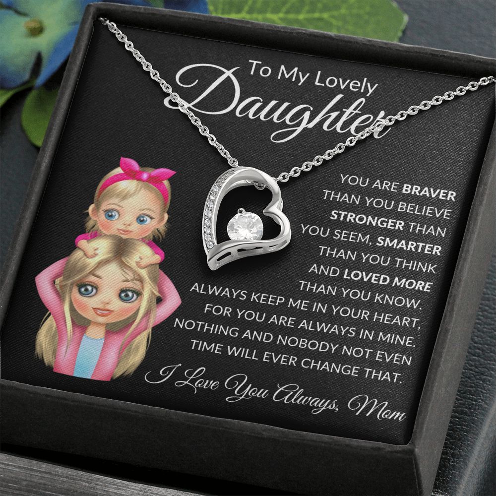 To My Daughter | Forever Love Necklace