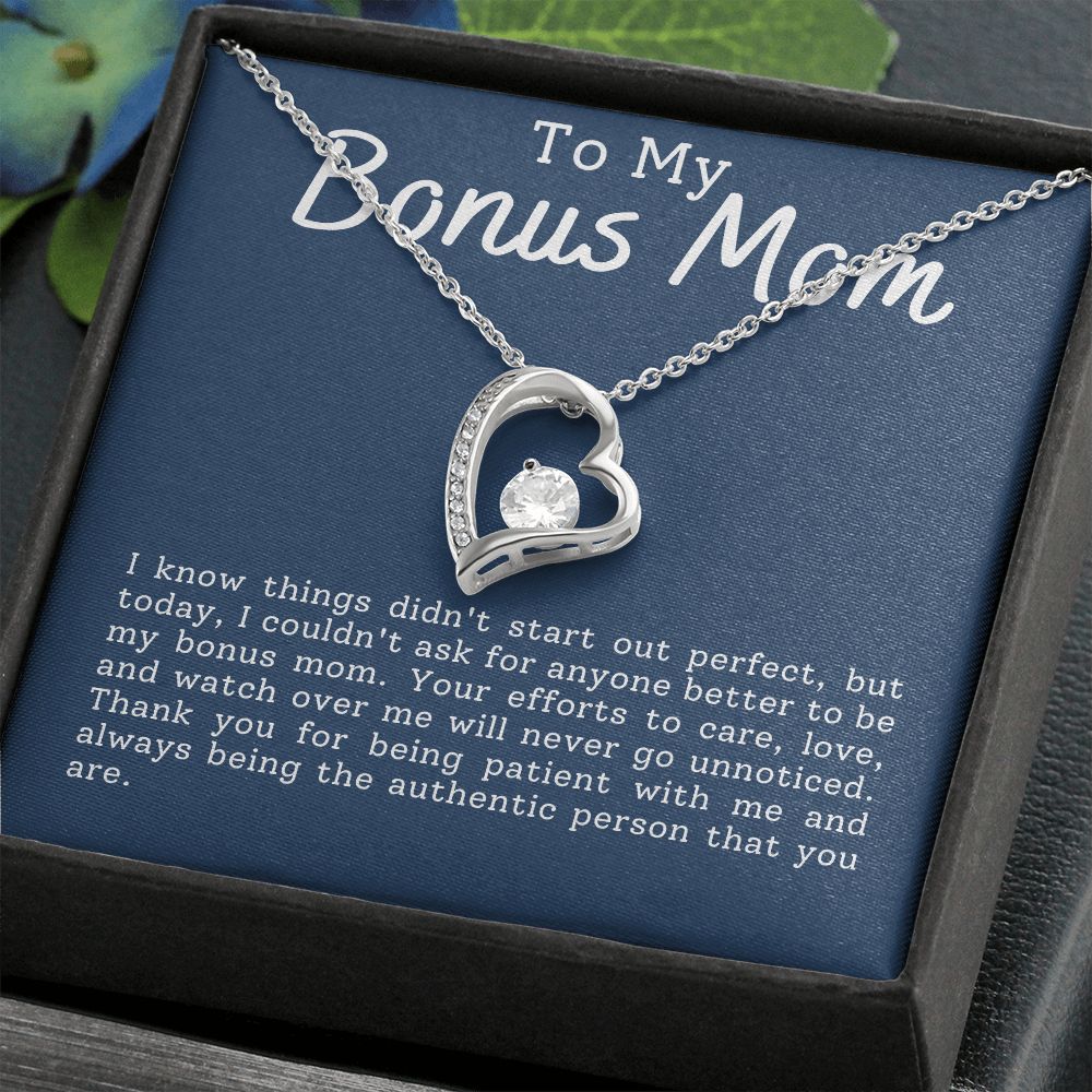 To My Bonus Mom | Forever Love Necklace