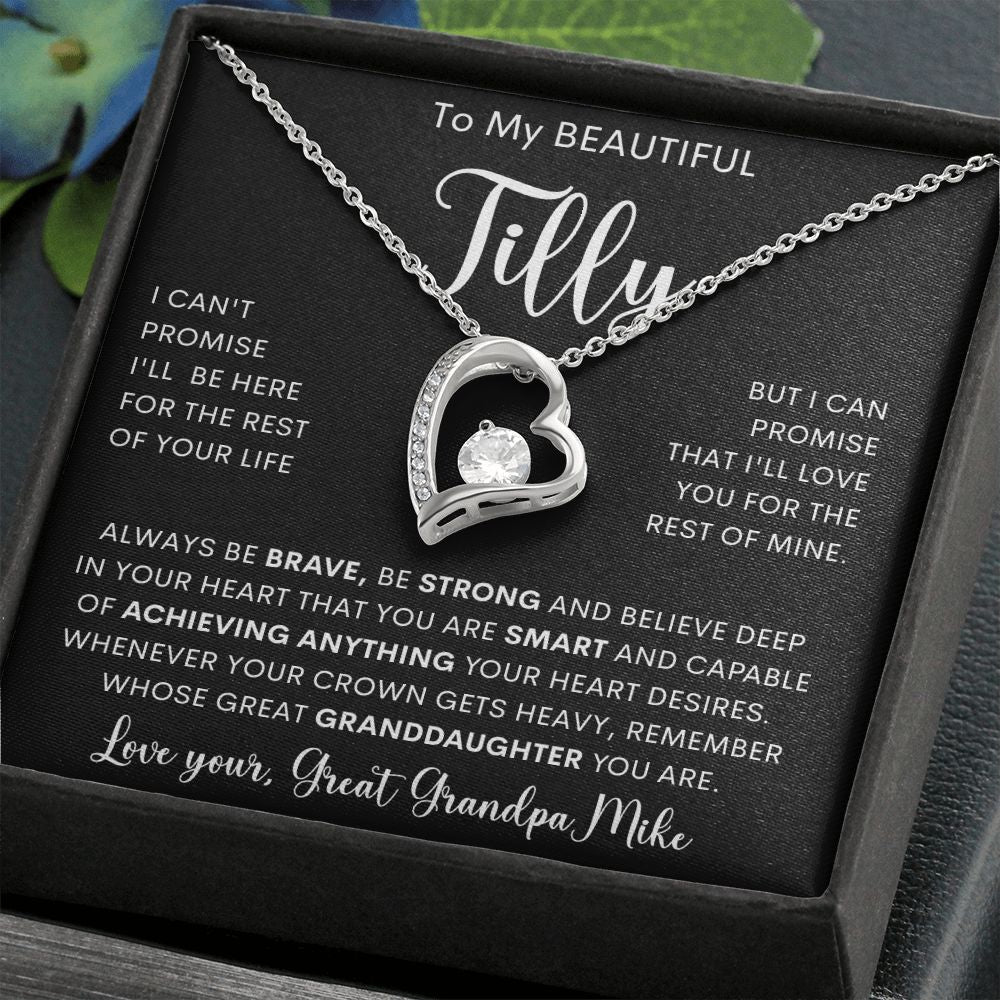 To My Beautiful Tilly | Forever Love Necklace