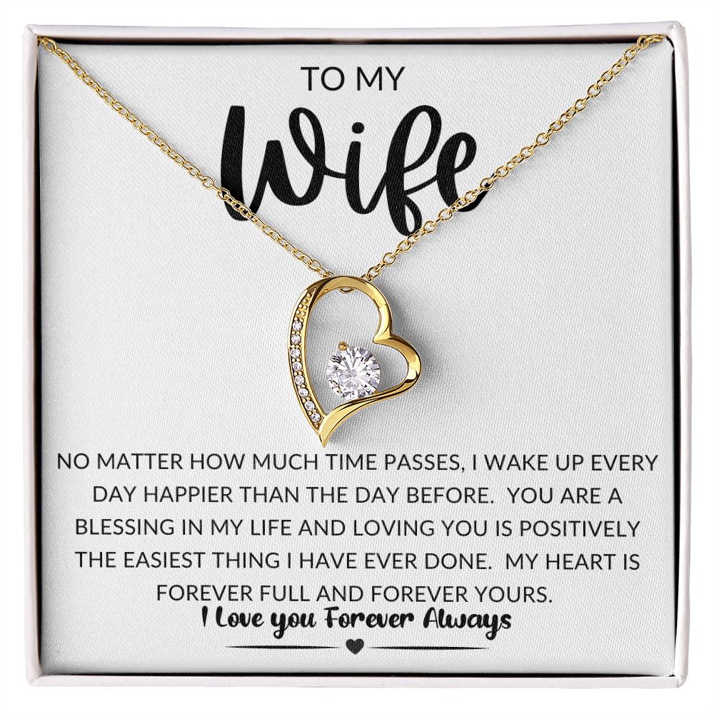TO MY WIFE | Forever Love Necklace | BLESSING IN MY LIFE