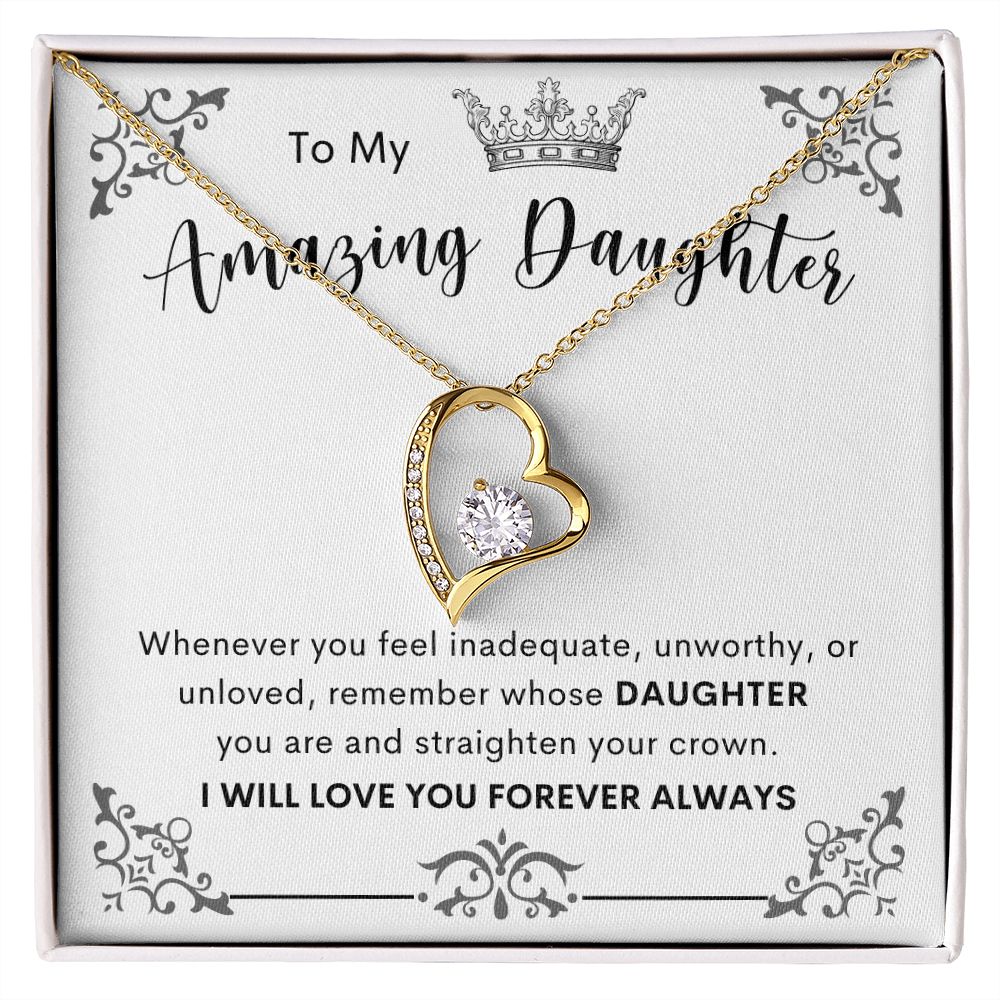 To My Daughter | Forever Love Necklace