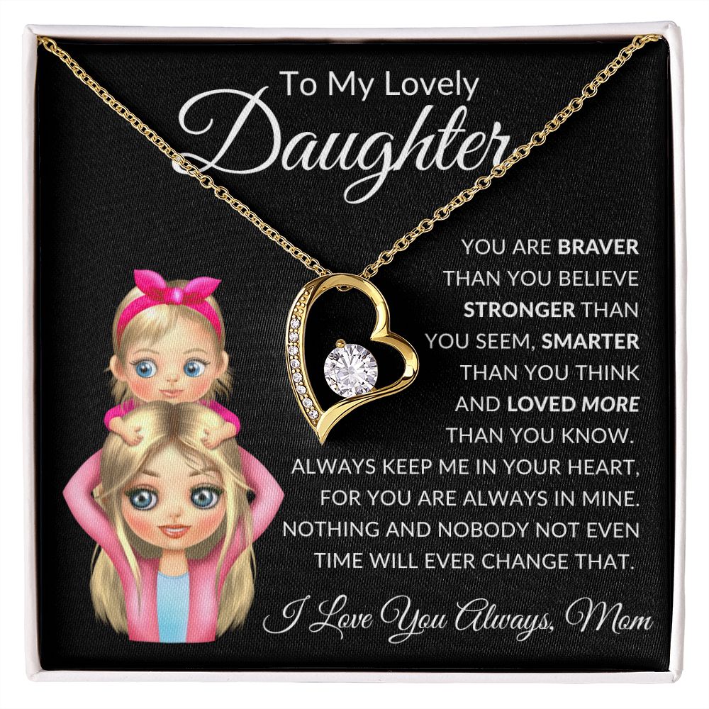 To My Daughter | Forever Love Necklace