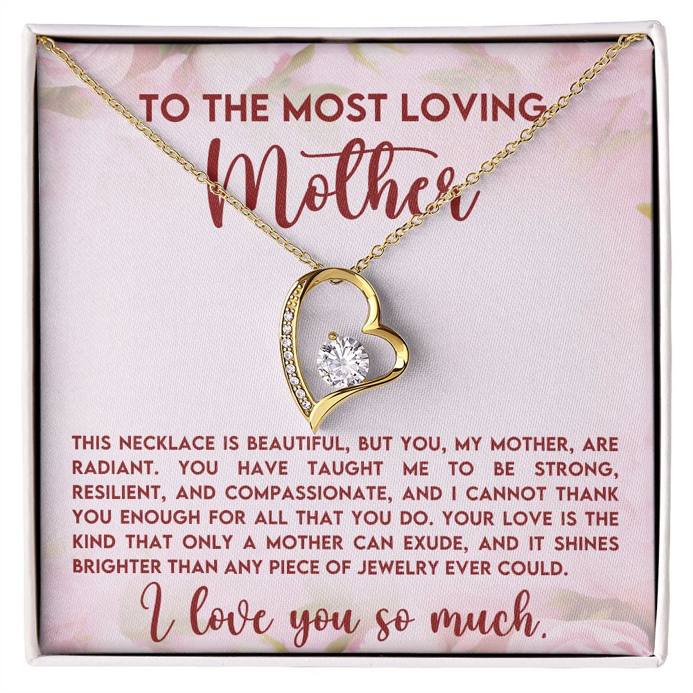To The Most Loving Mother | Forever Love Necklace