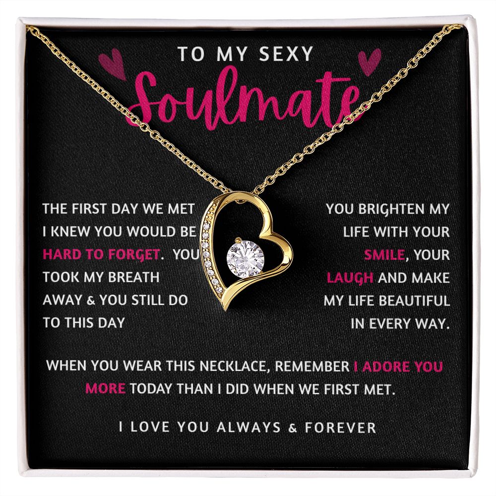 To My Soulmate | Eternal Hope Necklace | I Adore You More