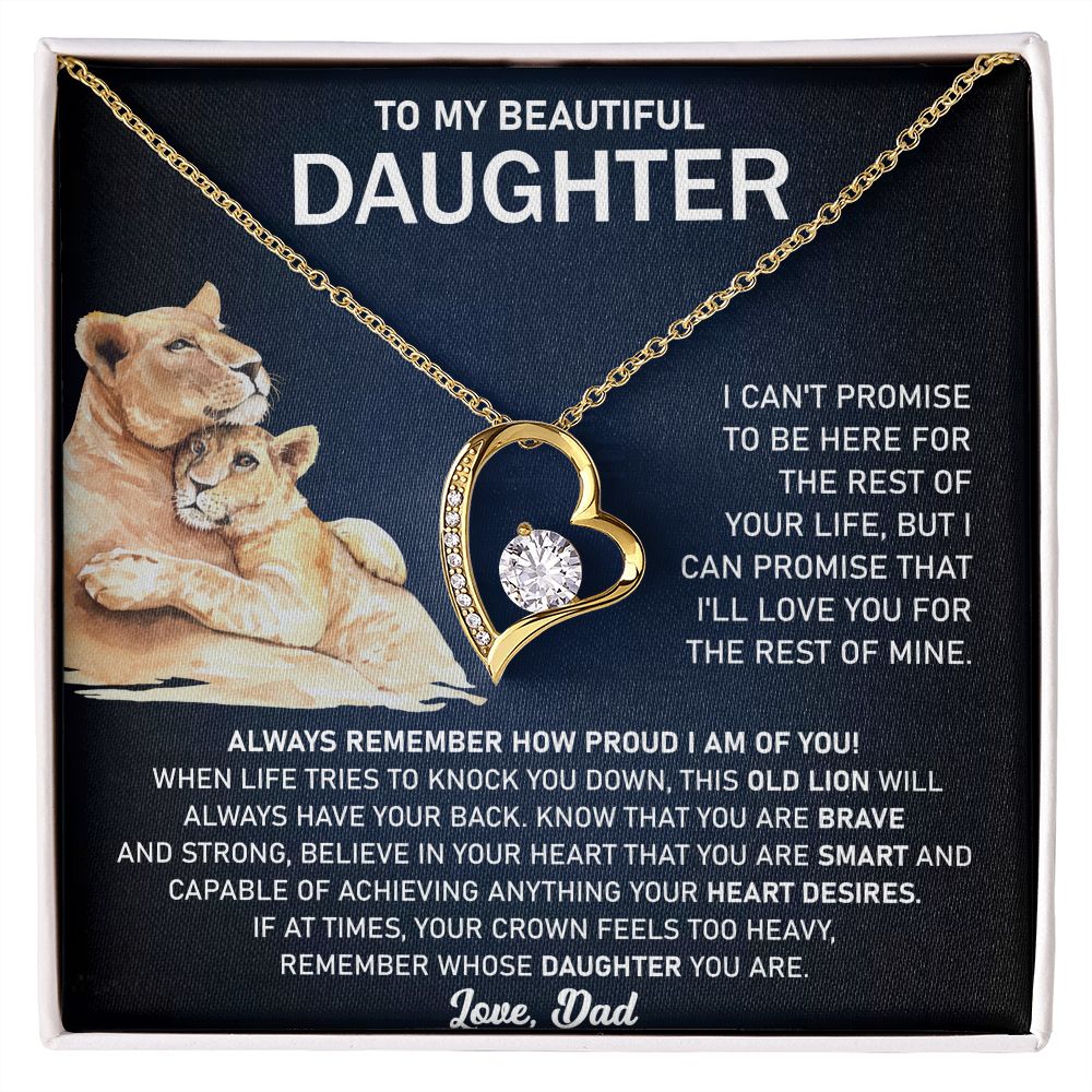 TO MY BEAUTIFUL DAUGHTER | Daughter Birthday, Gift From Dad, Dad To Daughter Gift, Daughter Father Gift