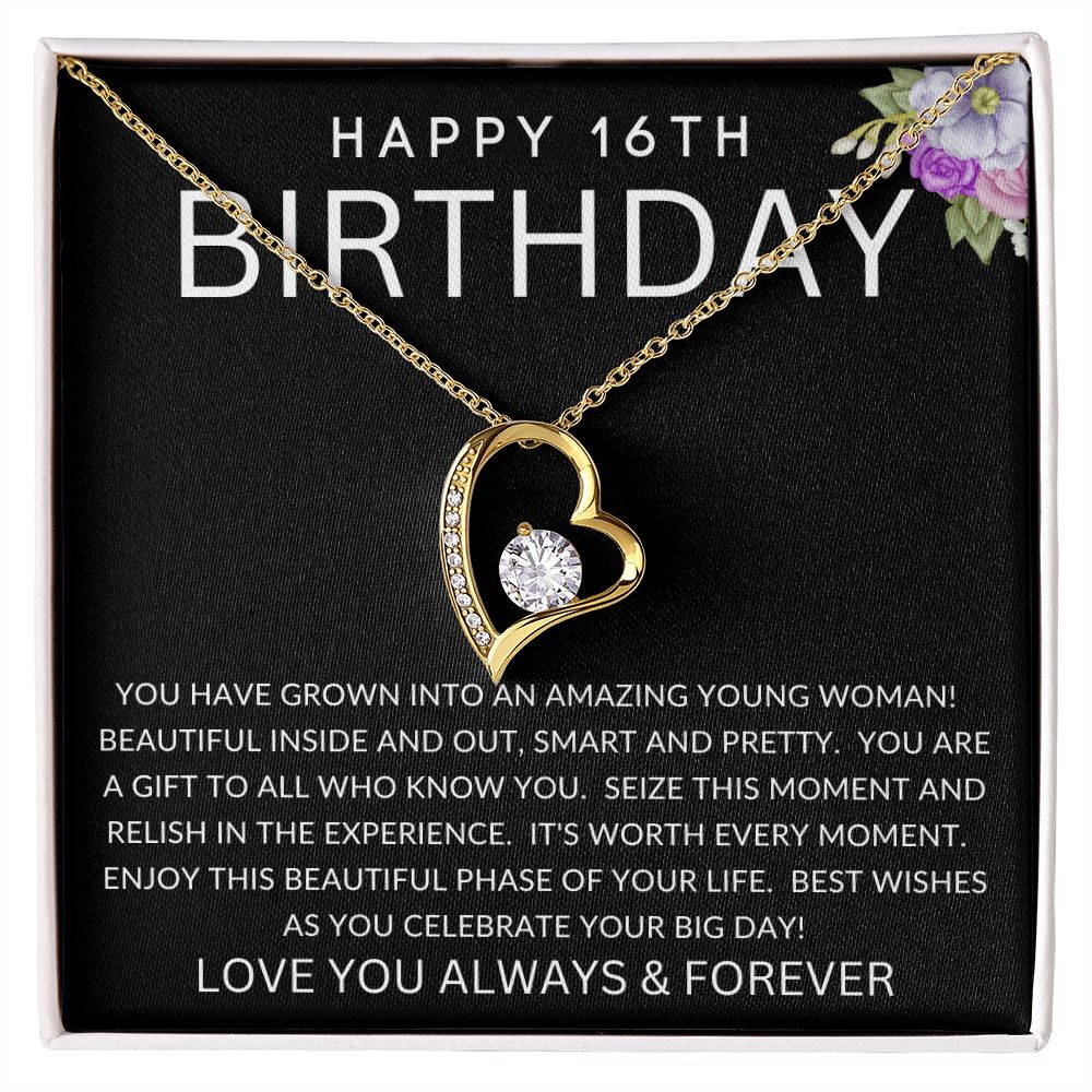 Happy 16th Birthday | Forever Love Necklace