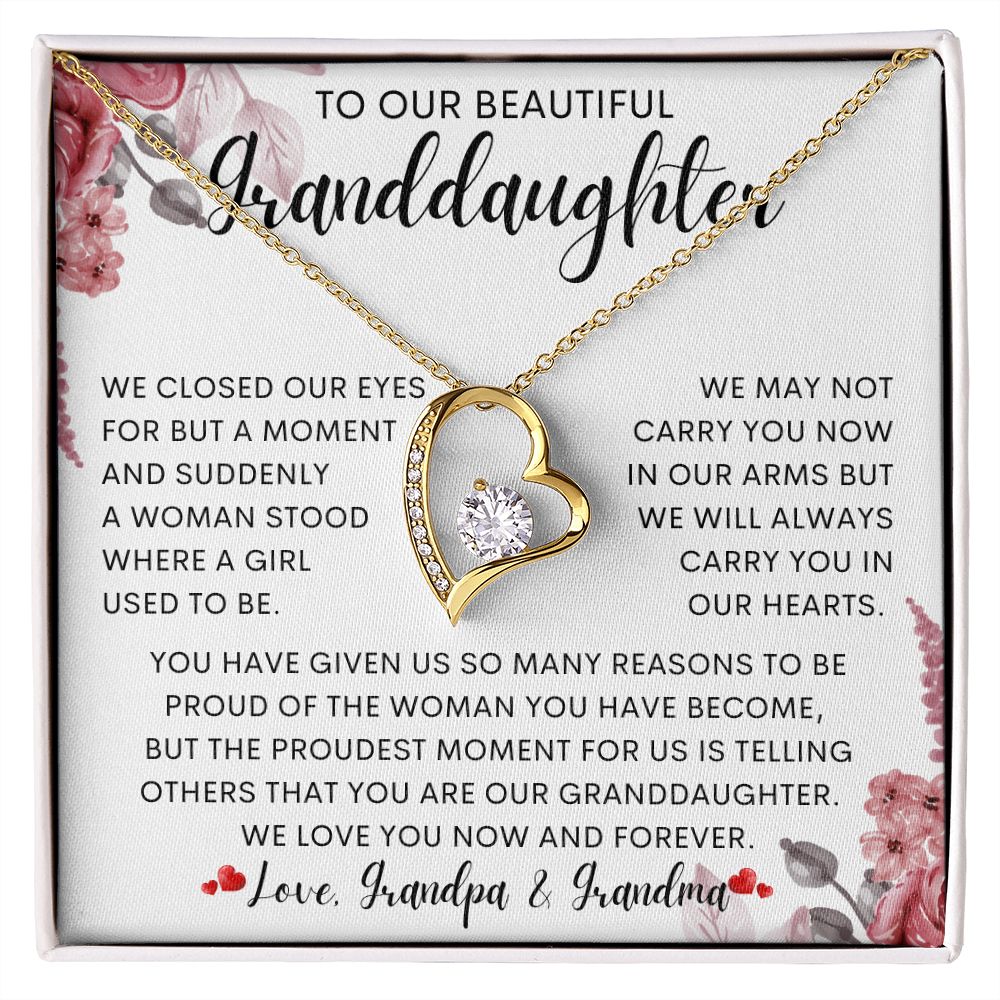 To Our Beautiful Granddaughter | To my granddaughter, Birthday gift, Gift from grandma, Gift from grandpa