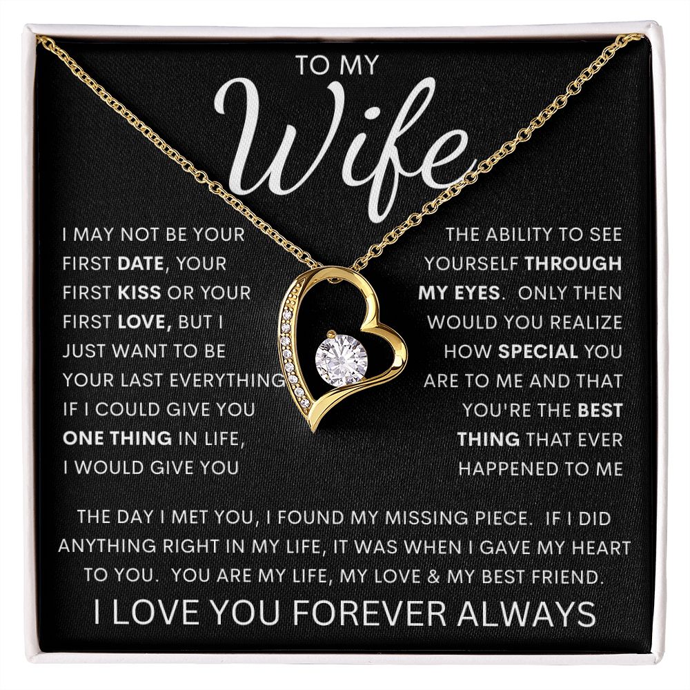 To My Wife | Forever Love Necklace