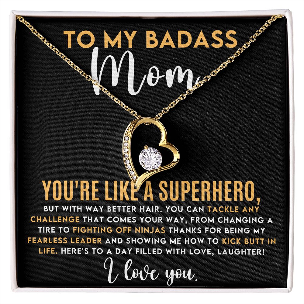 To My Badass Mom | Forever Love Necklace