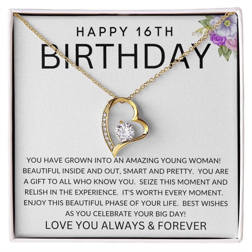 Happy 16th Birthday | Forever Love Necklace