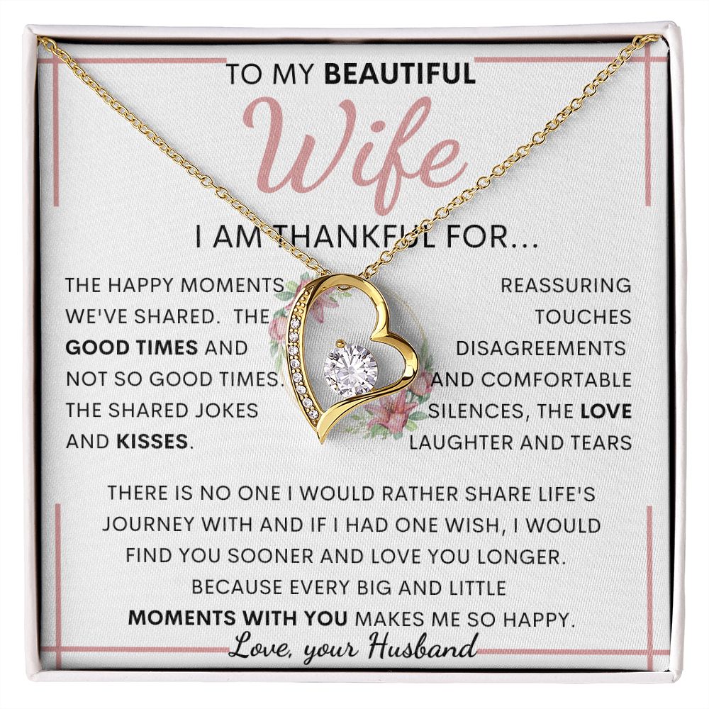 TO MY BEAUTIFUL WIFE | Anniversary gift, Gift from husband, Wife birthday gift, Wife anniversary, Gift for wife
