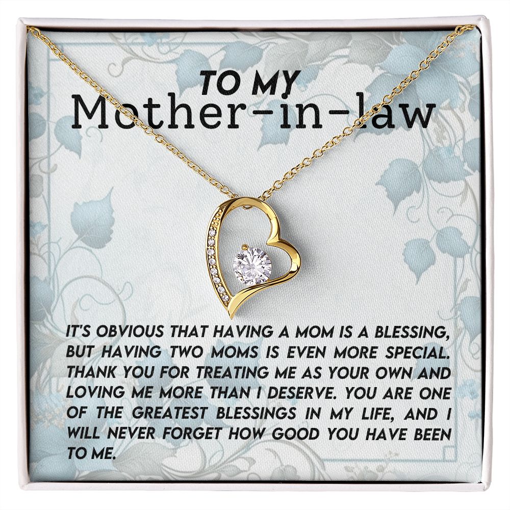 To My Mother-in-Law | Forever Love Necklace