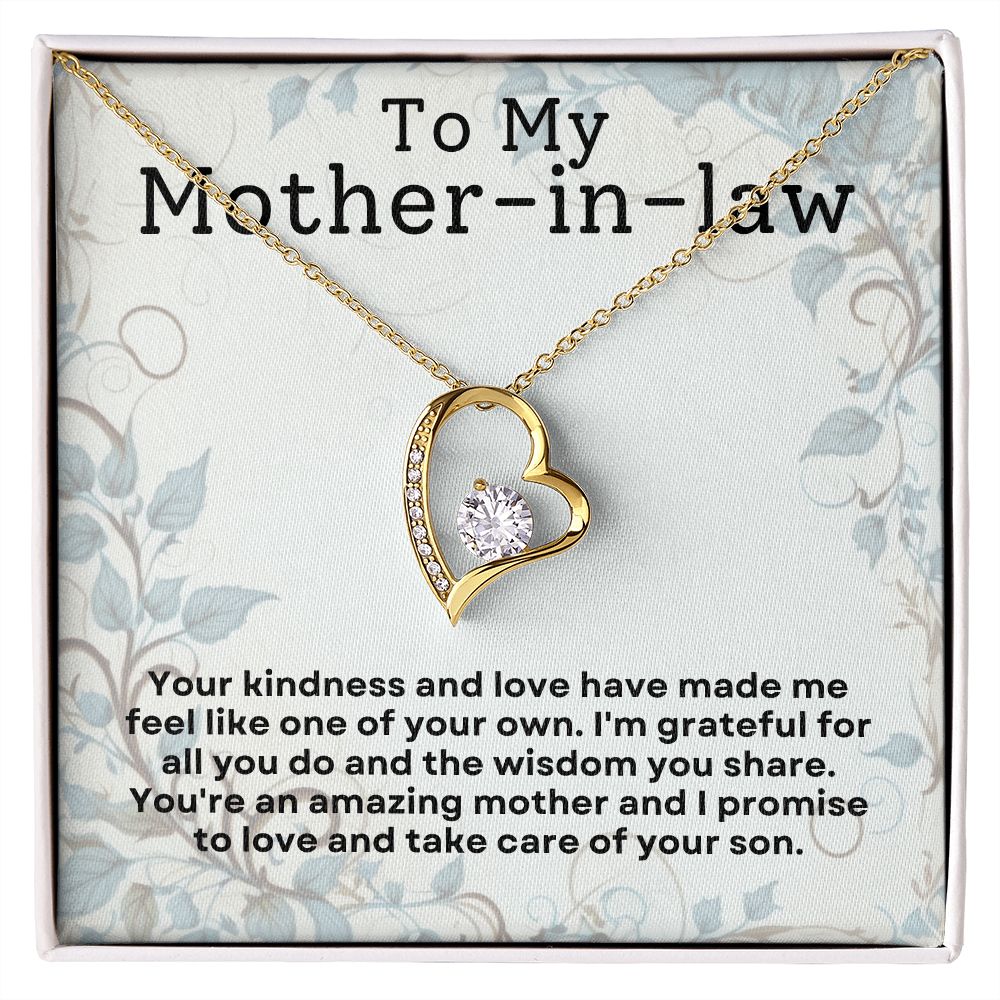 To My Mother-in-Law | Forever Love Necklace
