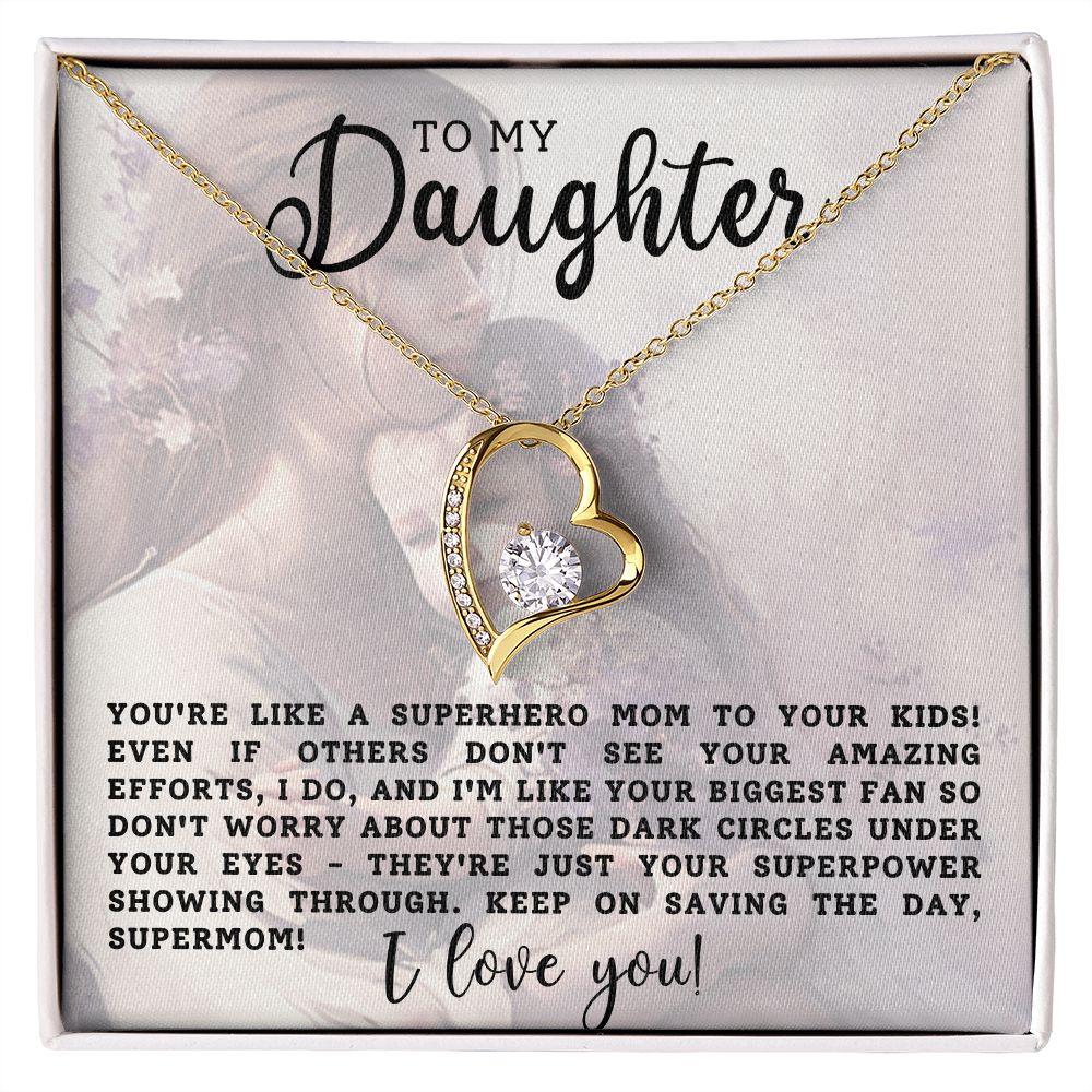 To My Daughter | Forever Love Necklace