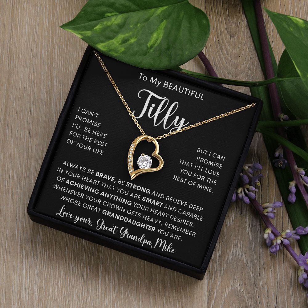 To My Beautiful Tilly | Forever Love Necklace