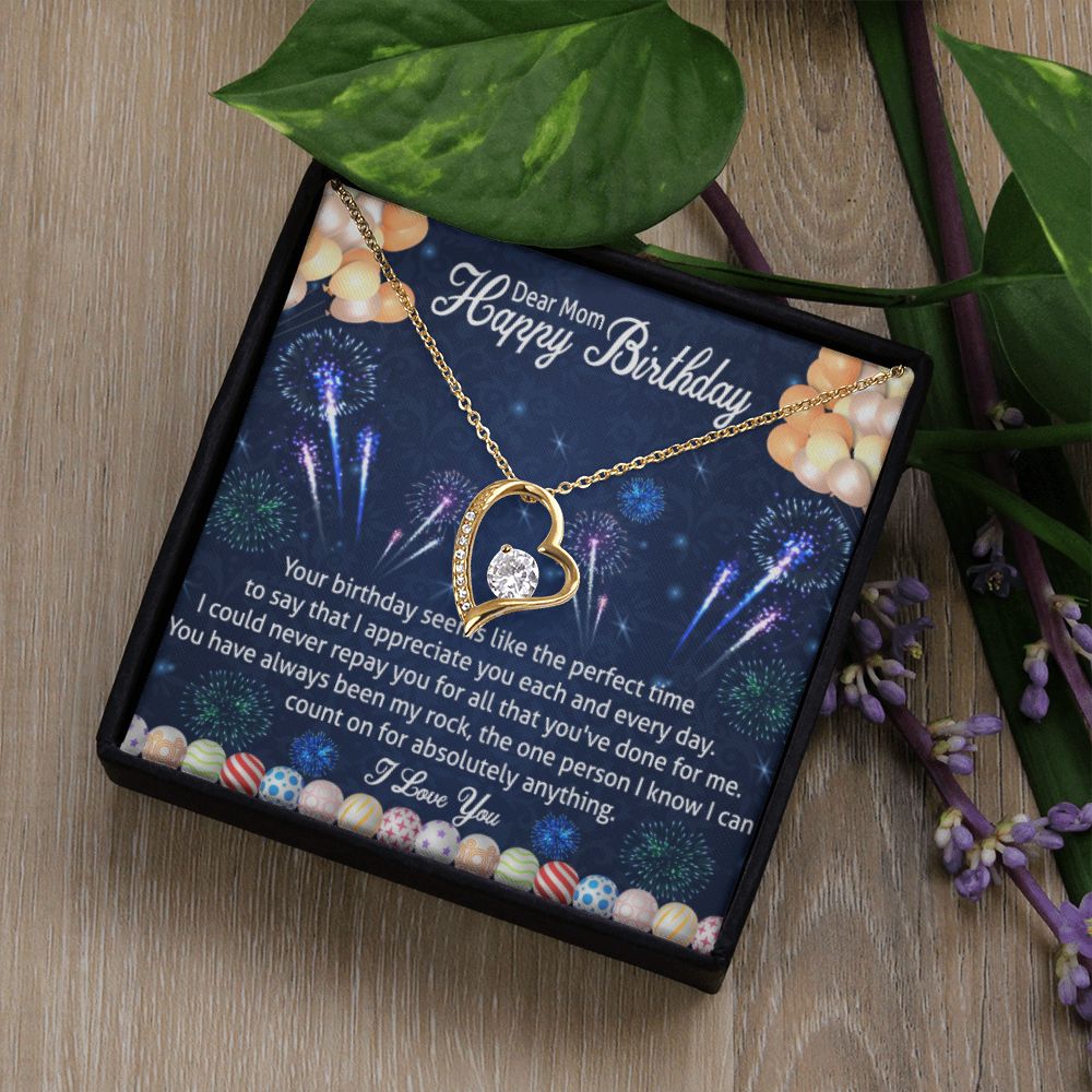 Dear Mom Happy Birthday | Mom Birthday Gift, Gift From Daughter, Gift From Son