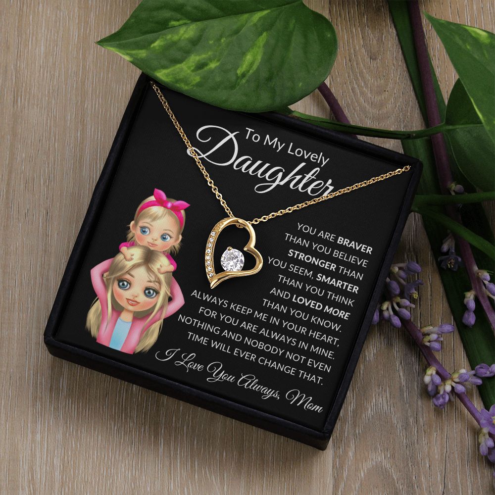 To My Daughter | Forever Love Necklace