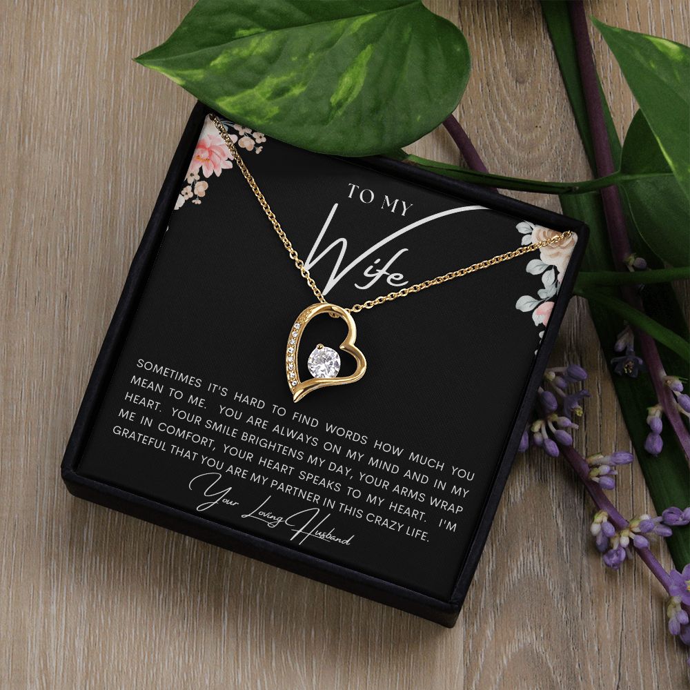TO MY WIFE | Forever Love Necklace | PARTNER IN LIFE