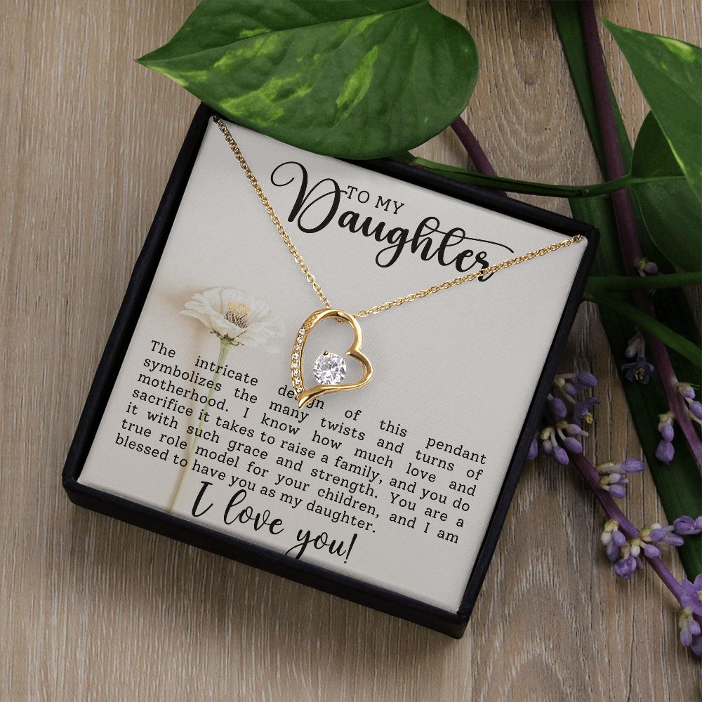To My Daughter | Forever Love Necklace