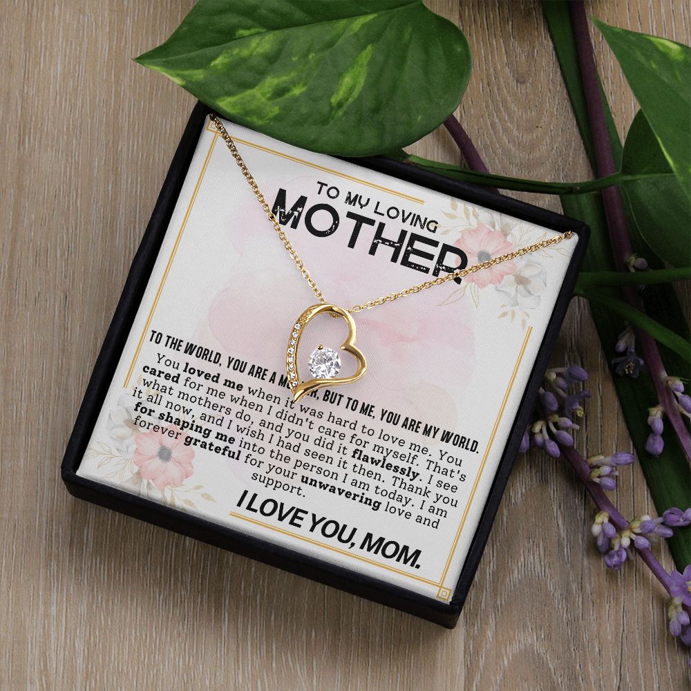 To My Loving Mother | Forever Love Necklace