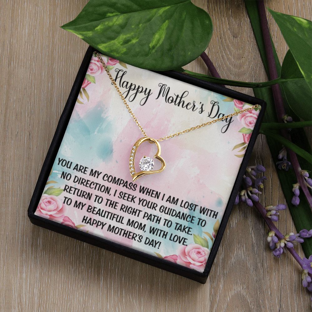 Happy Mother's Day | Mothers Day Gifts, Gift From Daughter, Necklace For Mom, Mom Birthday Gift