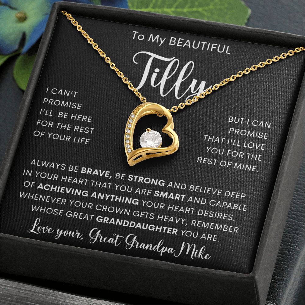 To My Beautiful Tilly | Forever Love Necklace