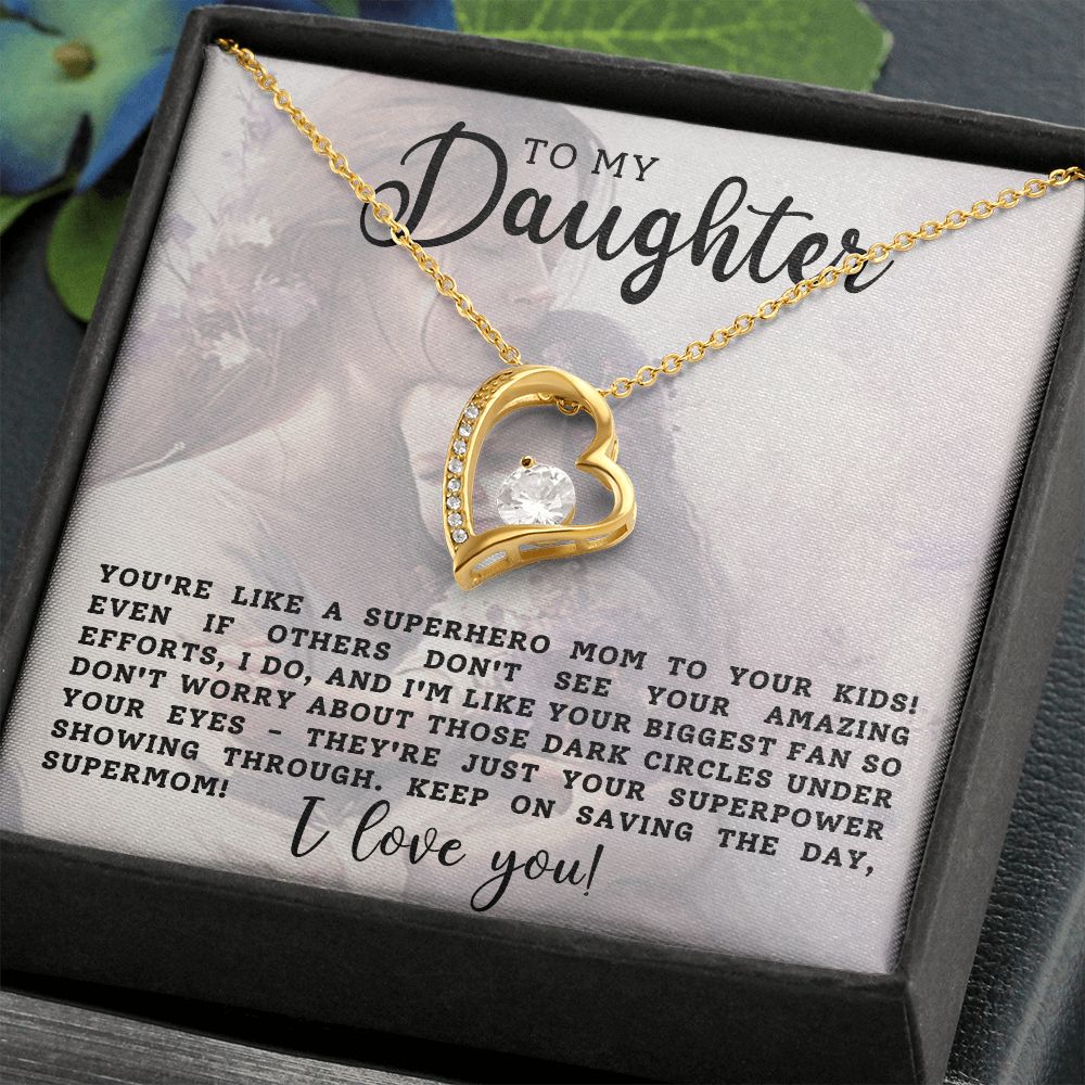 To My Daughter | Forever Love Necklace