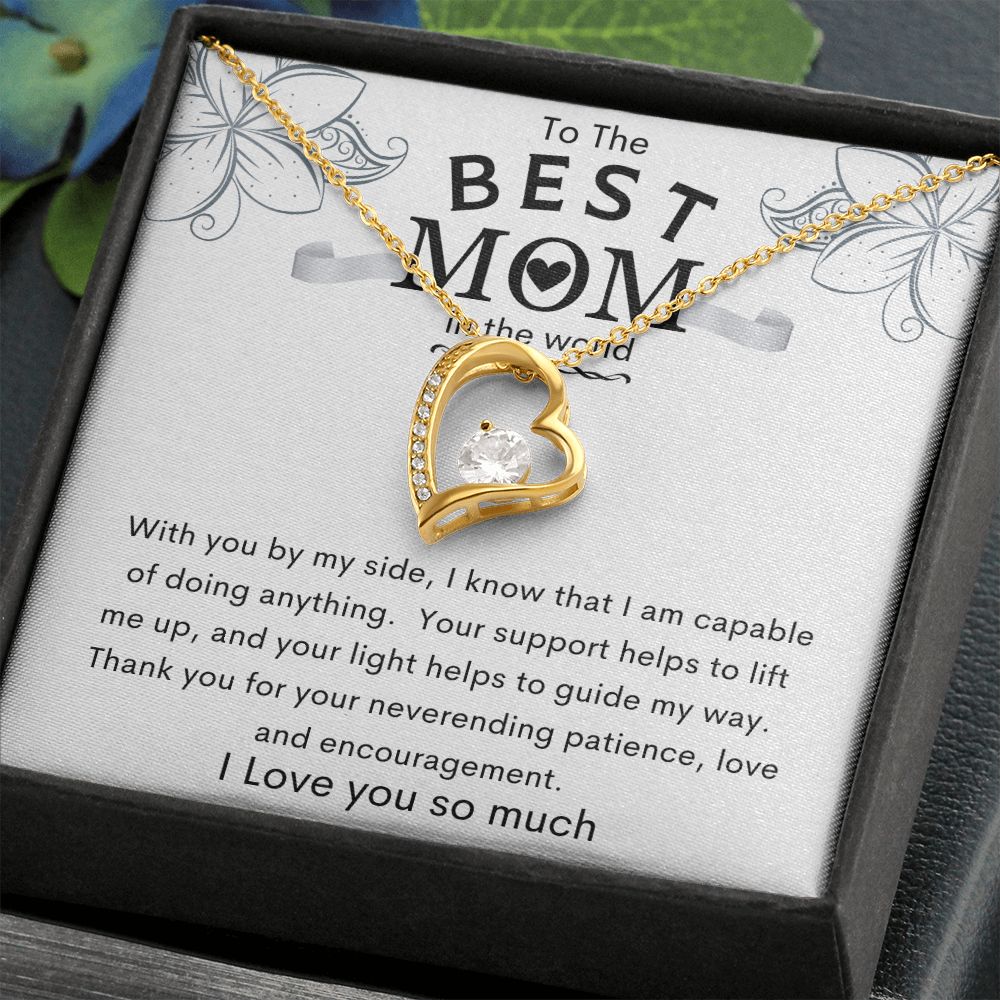 To the Best Mom in the World | Forever Love Necklace