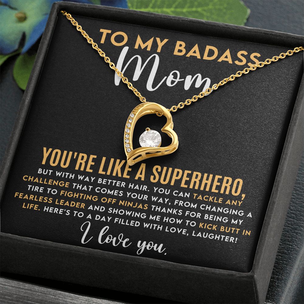 To My Badass Mom | Forever Love Necklace