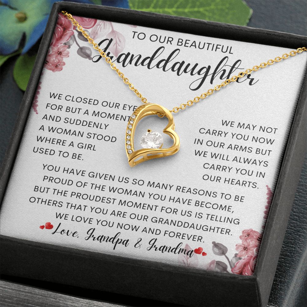 To Our Beautiful Granddaughter | To my granddaughter, Birthday gift, Gift from grandma, Gift from grandpa