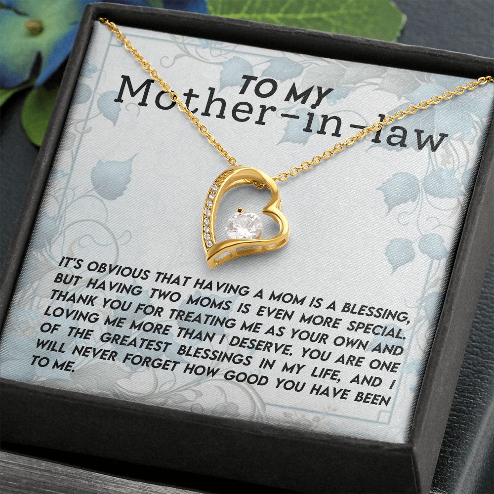 To My Mother-in-Law | Forever Love Necklace