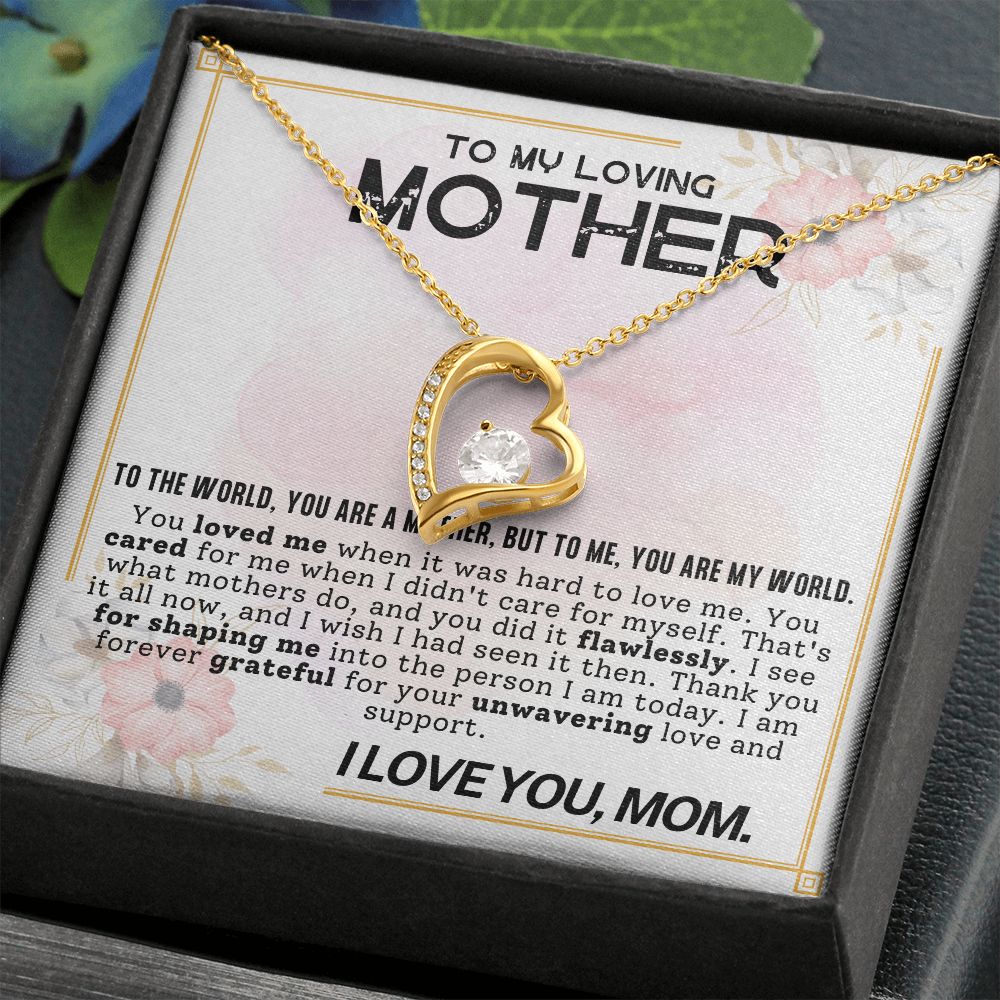 To My Loving Mother | Forever Love Necklace