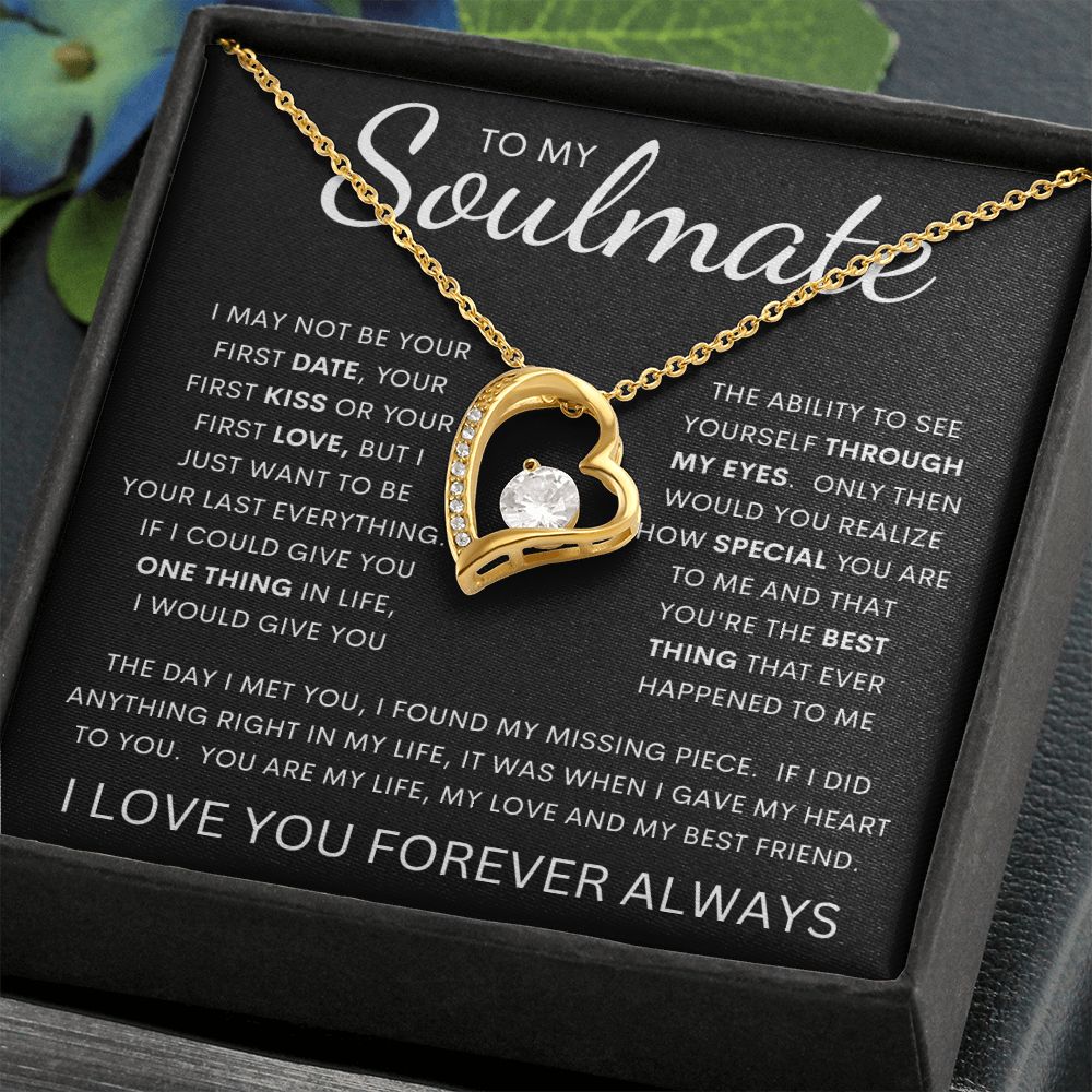 To My Soulmate | Forever Love Necklace
