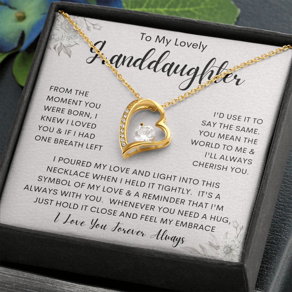 To My Granddaughter | Forever Love Necklace