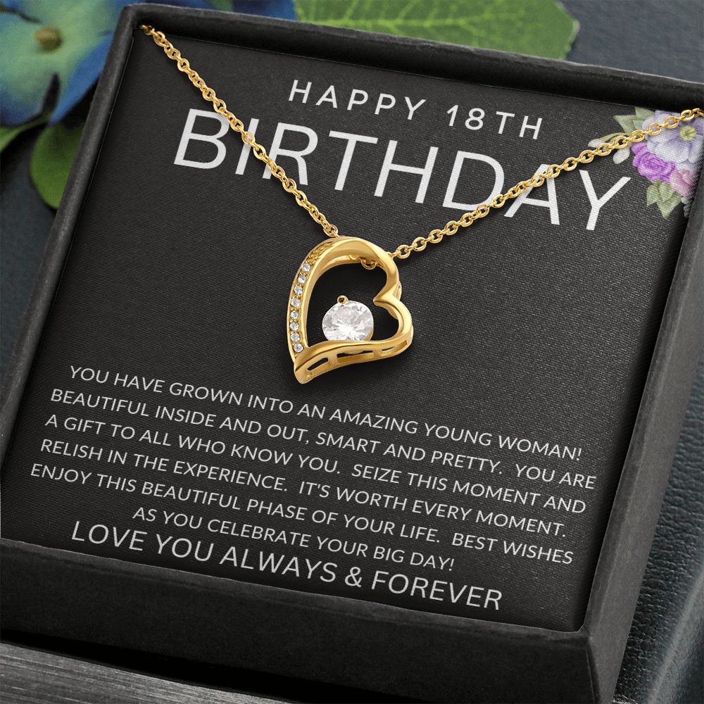 Happy 18th Birthday | Forever Love Necklace