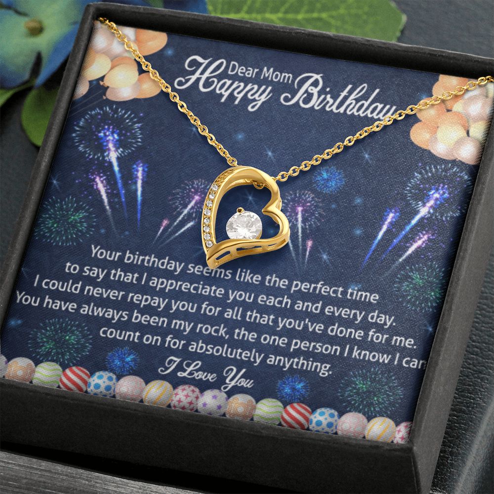 Dear Mom Happy Birthday | Mom Birthday Gift, Gift From Daughter, Gift From Son