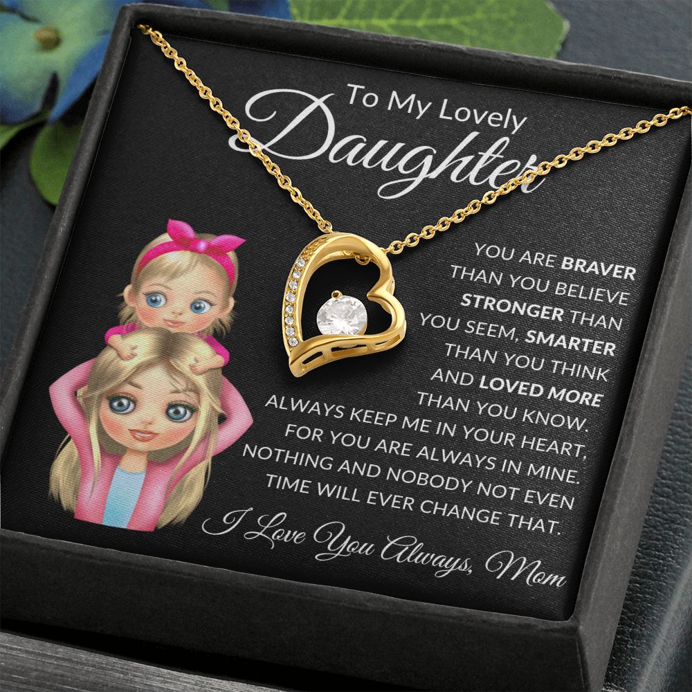 To My Daughter | Forever Love Necklace